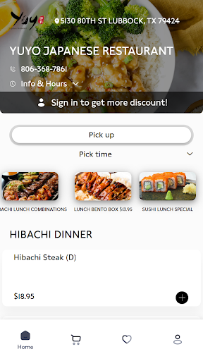 Yuyo Japanese Restaurant Screenshot 3 - AppWisp.com