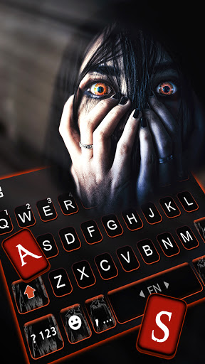 Scary Curse Keyboard Backgroun Screen 3