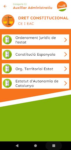 OEF CorpLoc - Opos Ajuntaments Screen 3