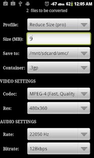 Video Converter Android Screenshot