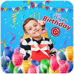 Cover Image of Tải xuống Birthday Photo Video Songs Reminder collage cake 1.1 APK