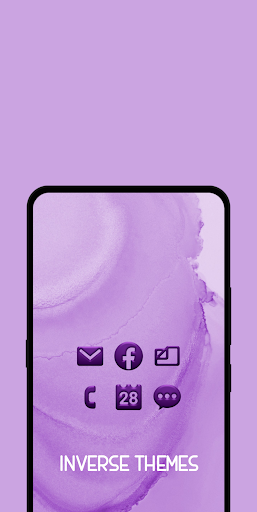 Screenshot of Purple Blend Icon Pack