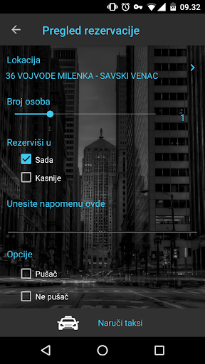 Čukarički Plavi Taxi Screen 2