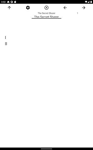 Book, The Secret Sharer Screen 3