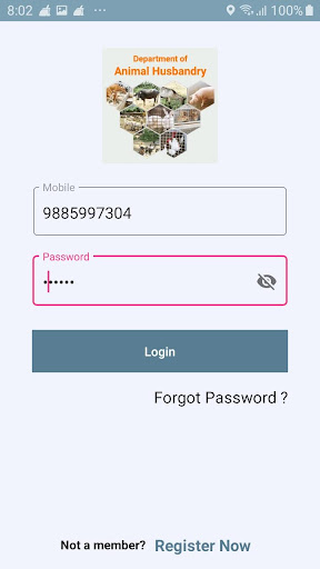 Android application AHDDF Attendance - Telangana screenshort