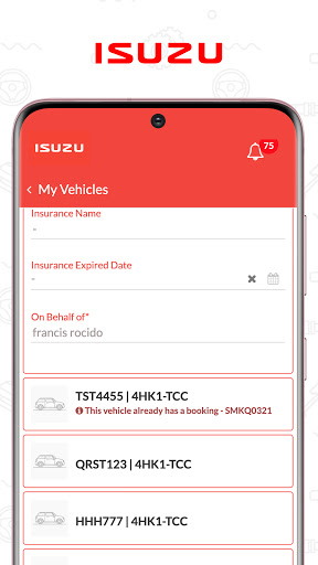 My Isuzu PH Screen 3