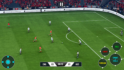 Real Football 3D League Match ekran görüntüsü