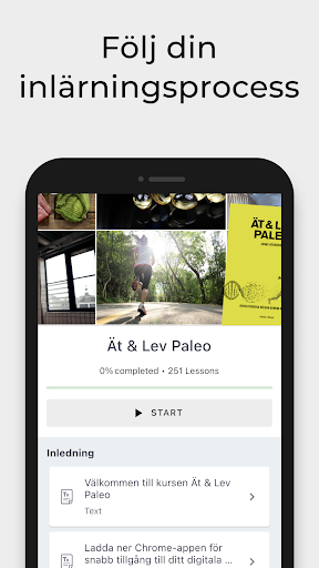 Android application Paleo Institute screenshort