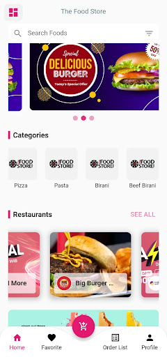 The Food Store Screen 3