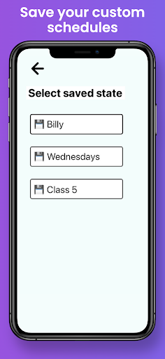Visual Schedule Pro Screen 3