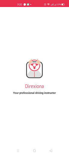 Android application Direxiona Driving Instructor screenshort