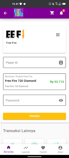 Kios Koko PPOB Screen 3