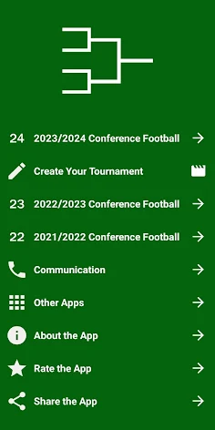 Conference Football Calculator - Screenshot 1
