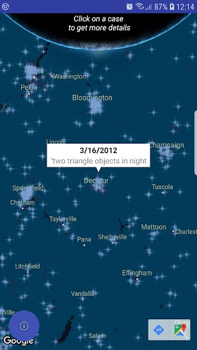 UFO: The USA map screenshot