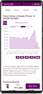 Price-History Capture d'écran