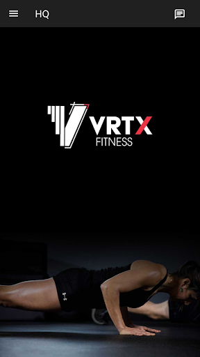 VRTX Fitness. Screen 2