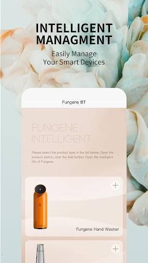 Android application FungeneBT screenshort