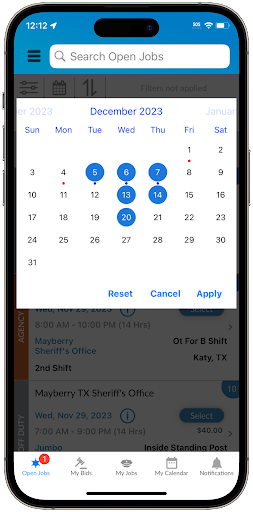 OfficerTRAK Screen 2