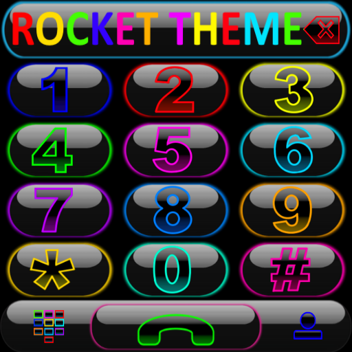 Theme Glow Colors Rocketdial 1.0 Icon