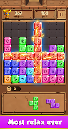 Game screenshot Ancient Jewel Block Puzzle apk download