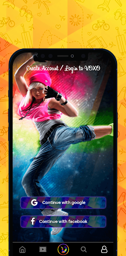 VOXO Share Videos, Show Talent Screen 2