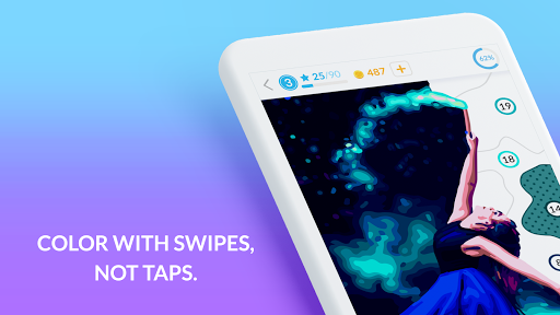 April Coloring Oil Paint by Numbers for adults Mod (无限金钱) v2.57.0 MOD APK