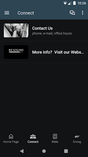 Resound Churches 611 Screen 2