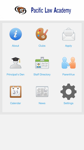 Android application Pacific Law Academy screenshort