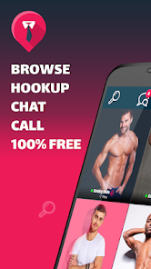 Captura de Pantalla 1 RealMen - Gay Chat & Dating android