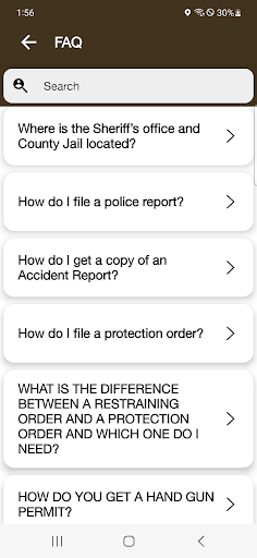 Scott County Sheriffs Office Screen 2