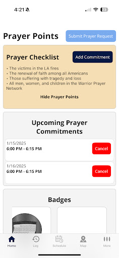Warrior Prayer Network