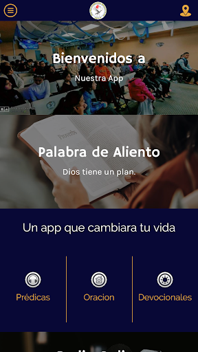 Android application Ministerio Presencia de Dios screenshort