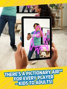 Mattel Games Pictionary Air 2 - Award-Winning Drawing Game for Family Game  Night, Draw in the Air and See it On Screen ( Exclusive)