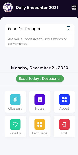 Daily Encounter with God