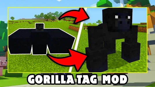 Gorilla Tag Mod for MInecraft