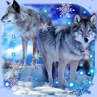 Волки Зима Живые Обои