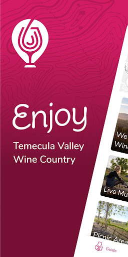 Android application Temecula Life Winery Guide screenshort