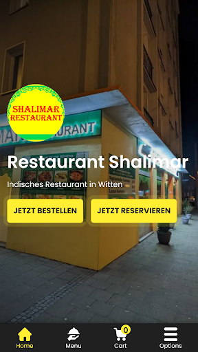 Android application Restaurant Shalimar screenshort