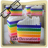 new cake decoration tutorial icon
