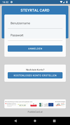 STEYRTAL CARD Screen 2