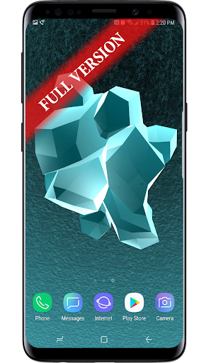 Velvet Crystals 3D Live Wallpa