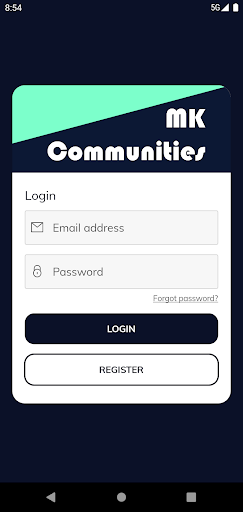 Android application MK: Communities screenshort