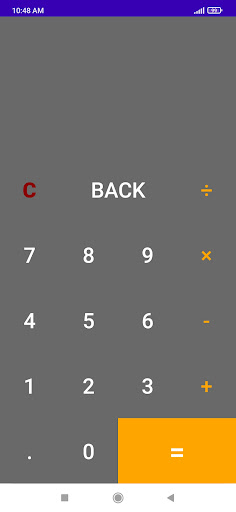 Android application General Calculator screenshort