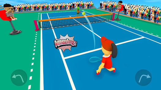 Tennis League 2023 Sport Games 1.0 APK + Mod (Unlimited money) untuk android