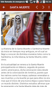 Captura de Pantalla 6 Santa Muerte para el Trabajo android
