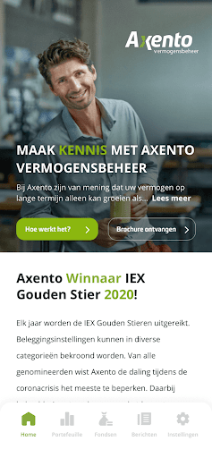 Axento vermogensbeheer Screen 3
