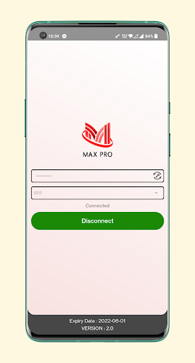 Android application Max Pro screenshort