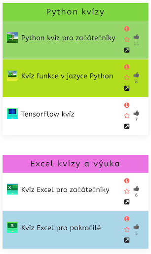Android application PetrPikora.com screenshort