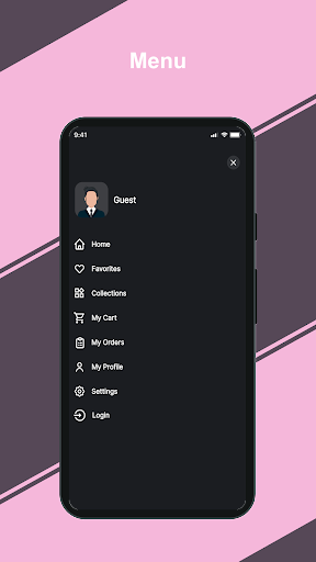 Android application Neke Marché screenshort