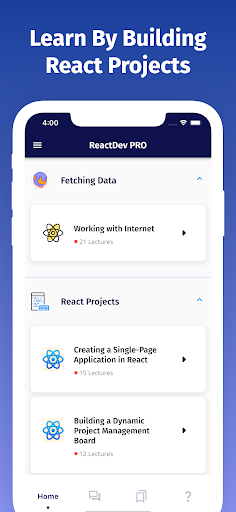 Screenshot of Learn React.js Coding [PRO]
